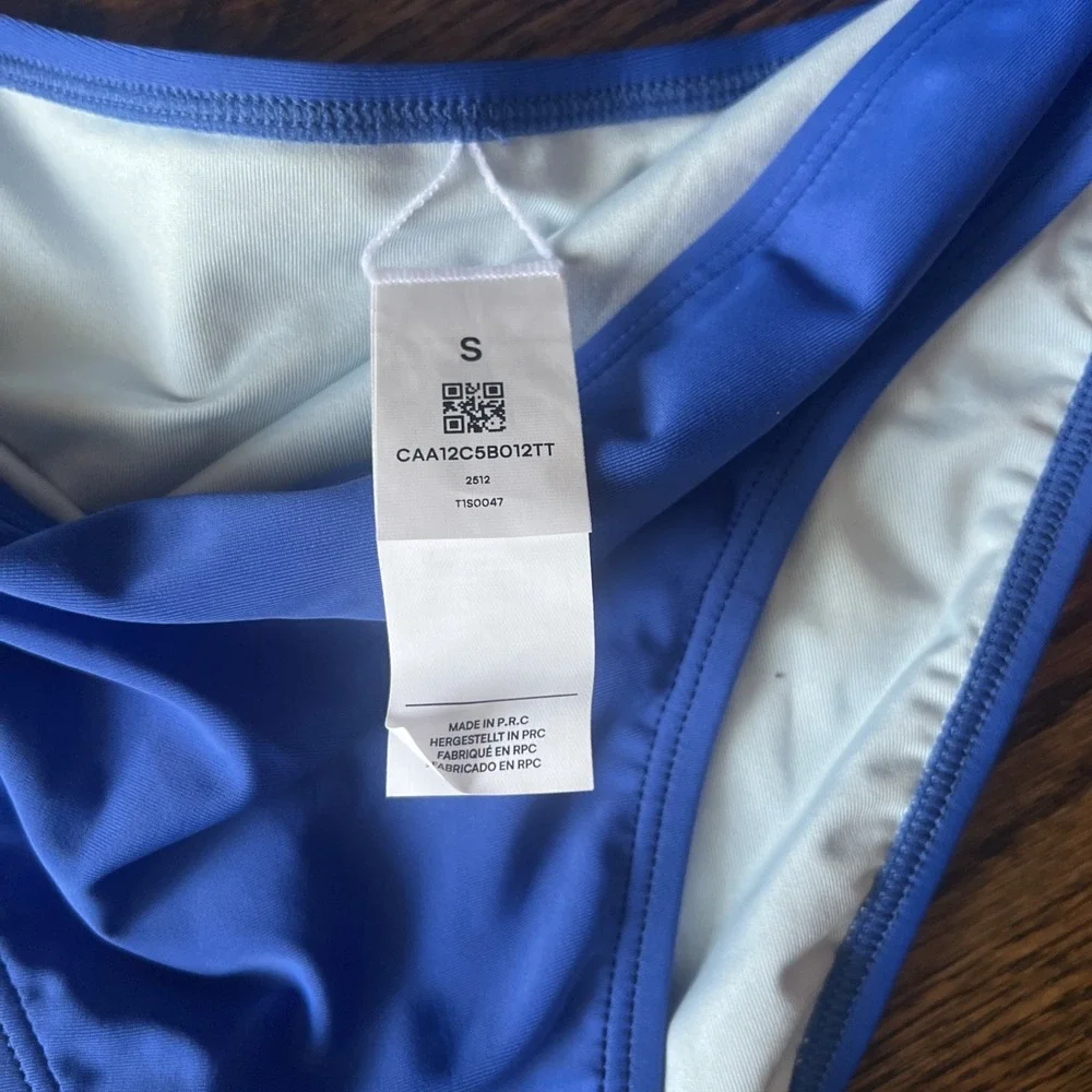 Morning Mist Navy Bikini Set Cupshe NWT Size S